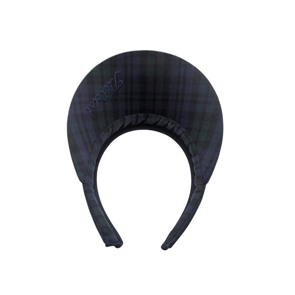 Vtg Titleist Navy Golf Visor With Embroidered Logo Plaid under - Picture 4 of 7